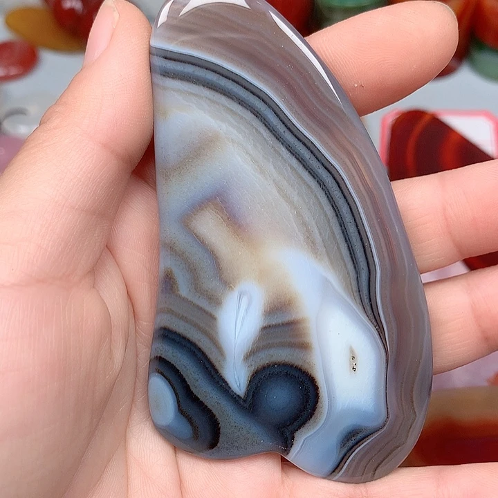 希***好未镶嵌颈饰玛瑙/玉髓