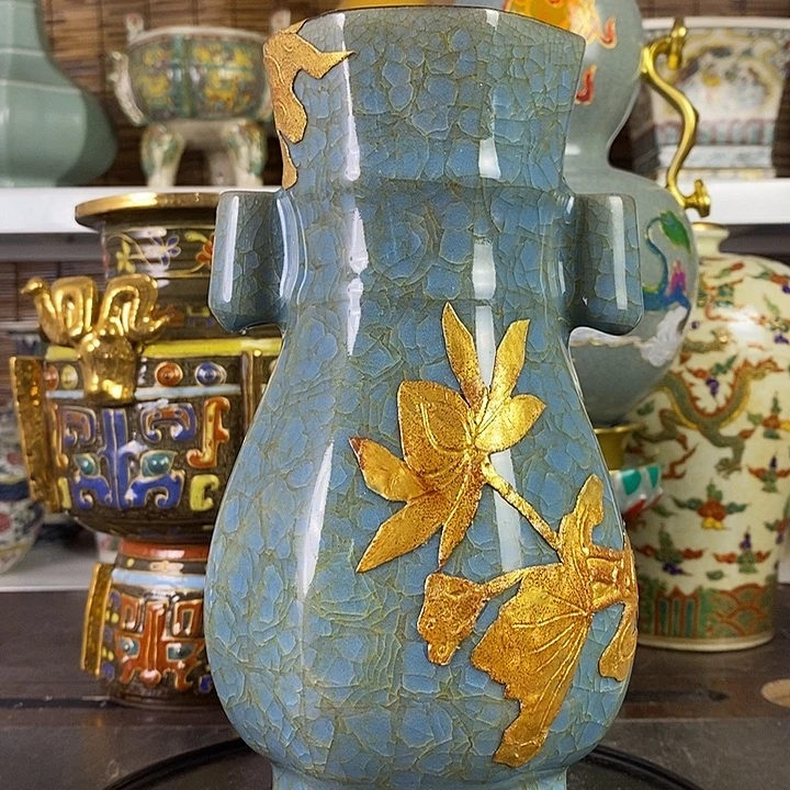 摆件瓷器真的很漂亮的