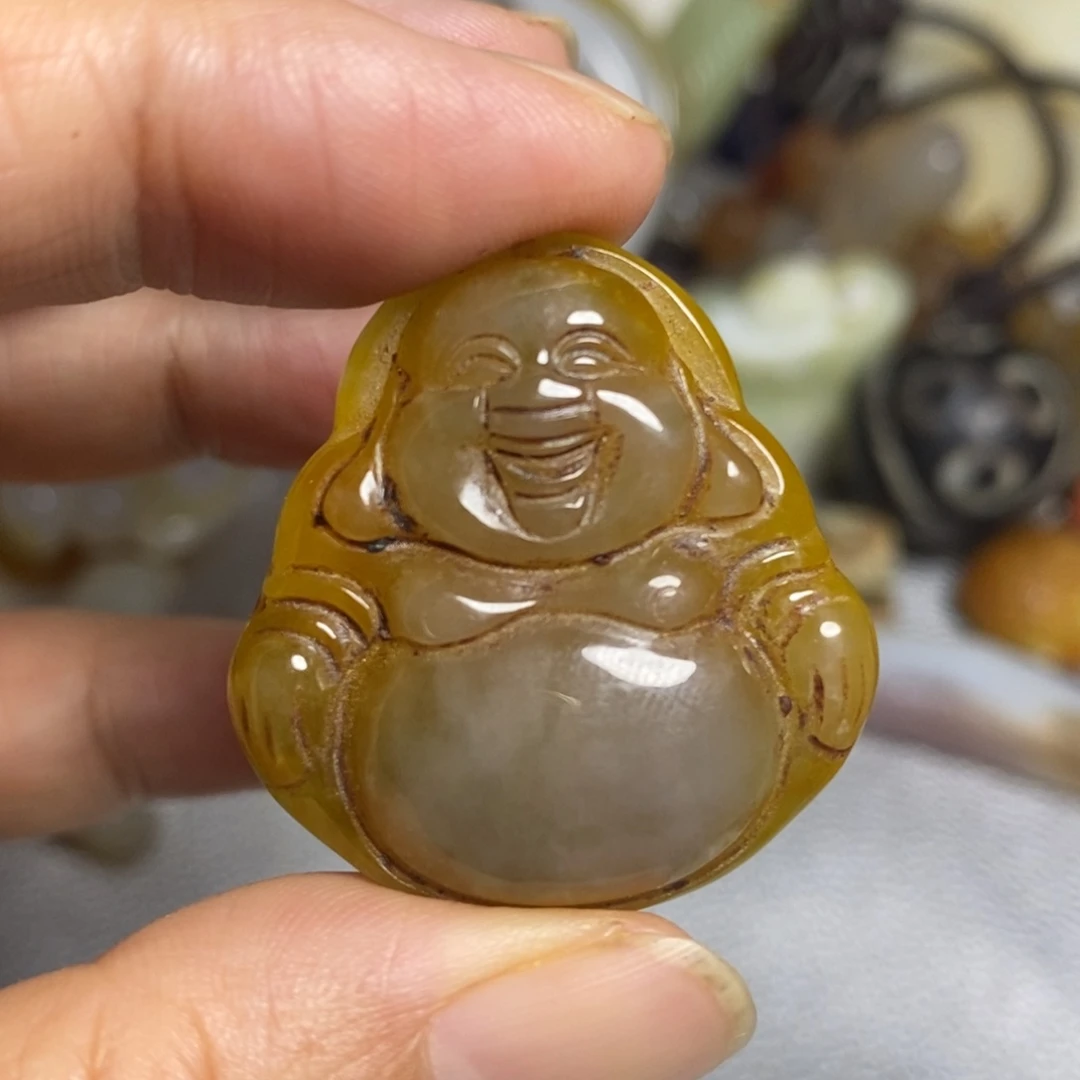 和田玉（糖玉）未镶嵌颈饰