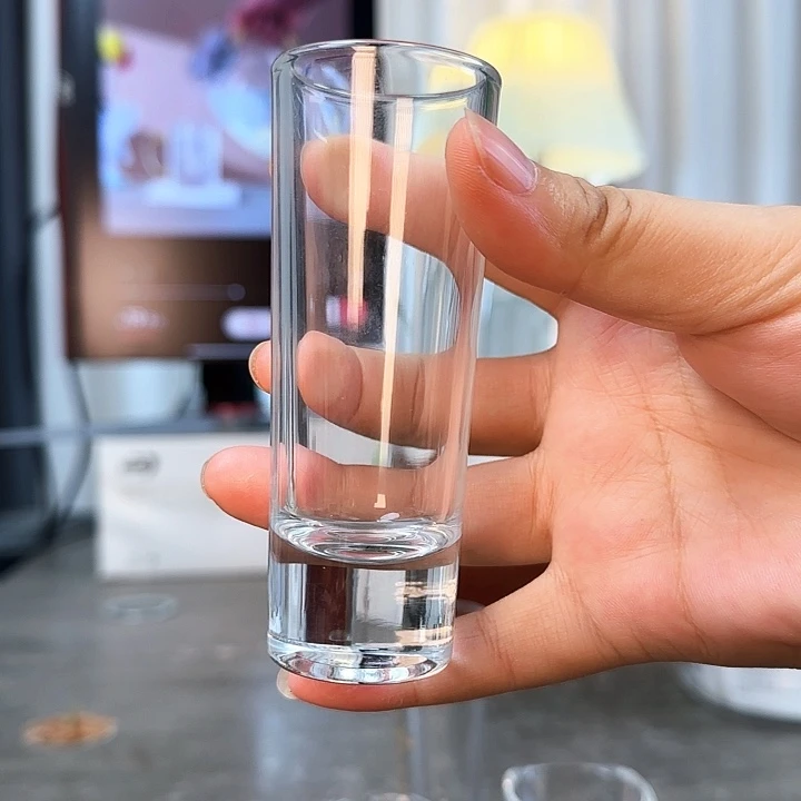 水晶玻璃无盖款龙蛇杯6只