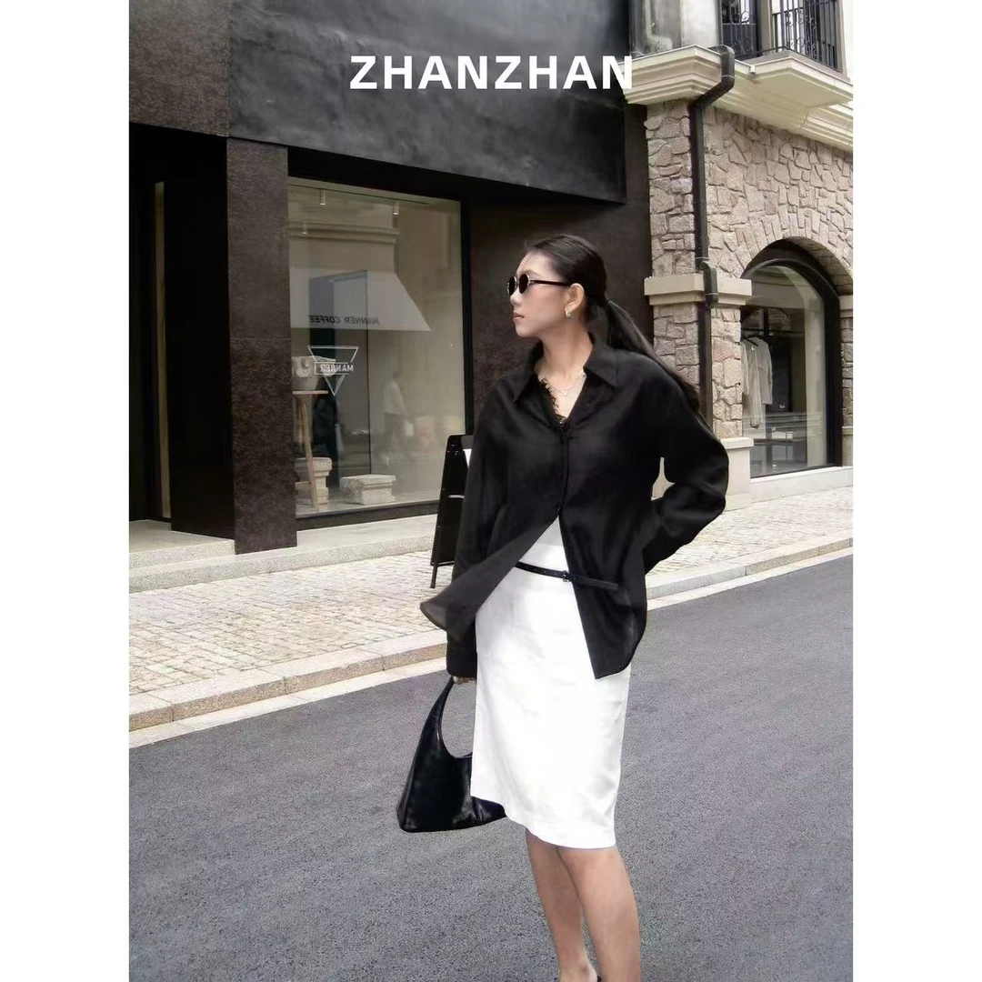 ZHANZHAN【米兰女郎】春夏气质包臀直筒半身群女 ZZQV0027C