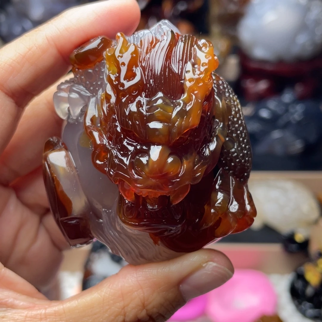 平***福未镶嵌玛瑙玛瑙/玉髓