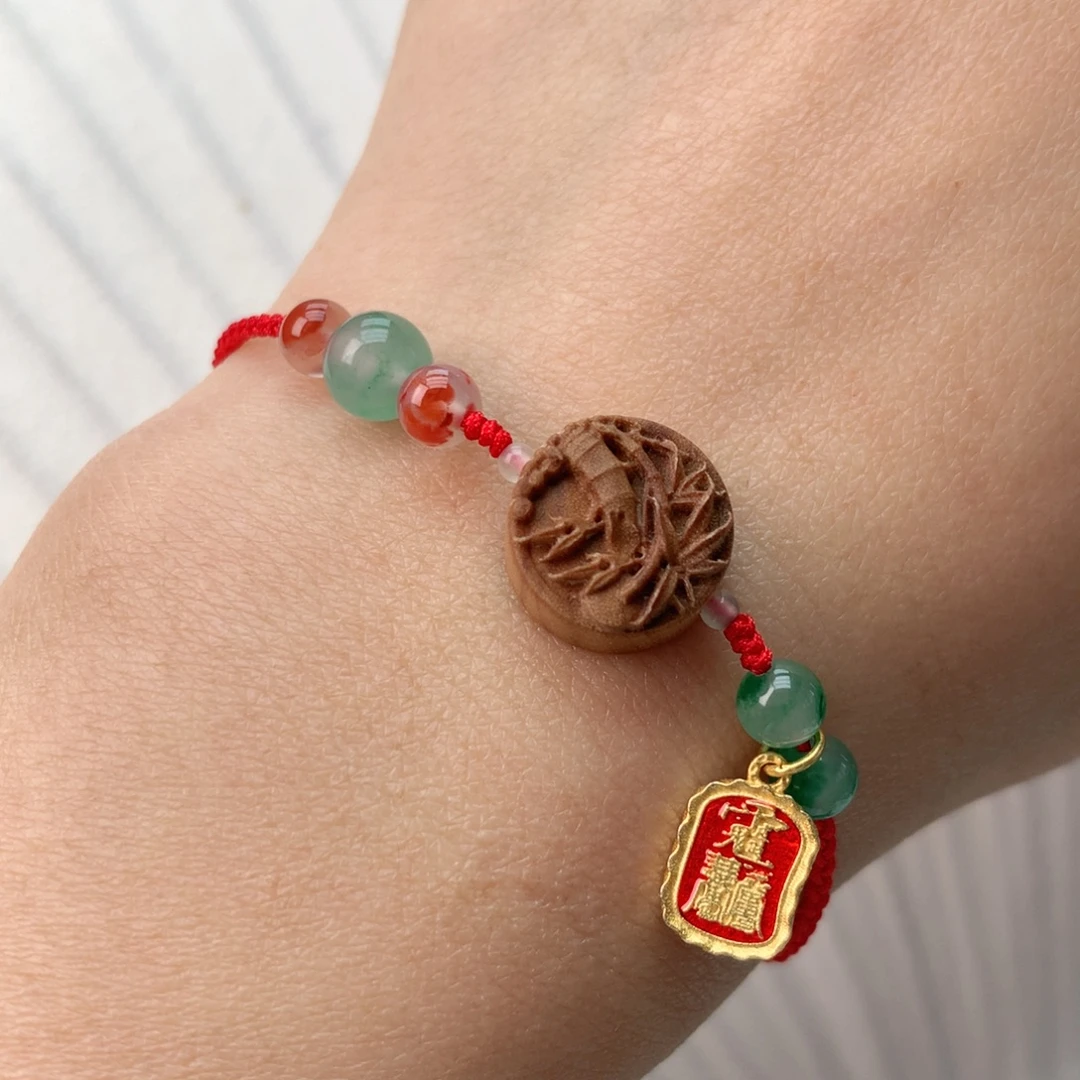 石英质玉（非洲翠）未镶嵌（上新福利）冰飘花原创精品手链