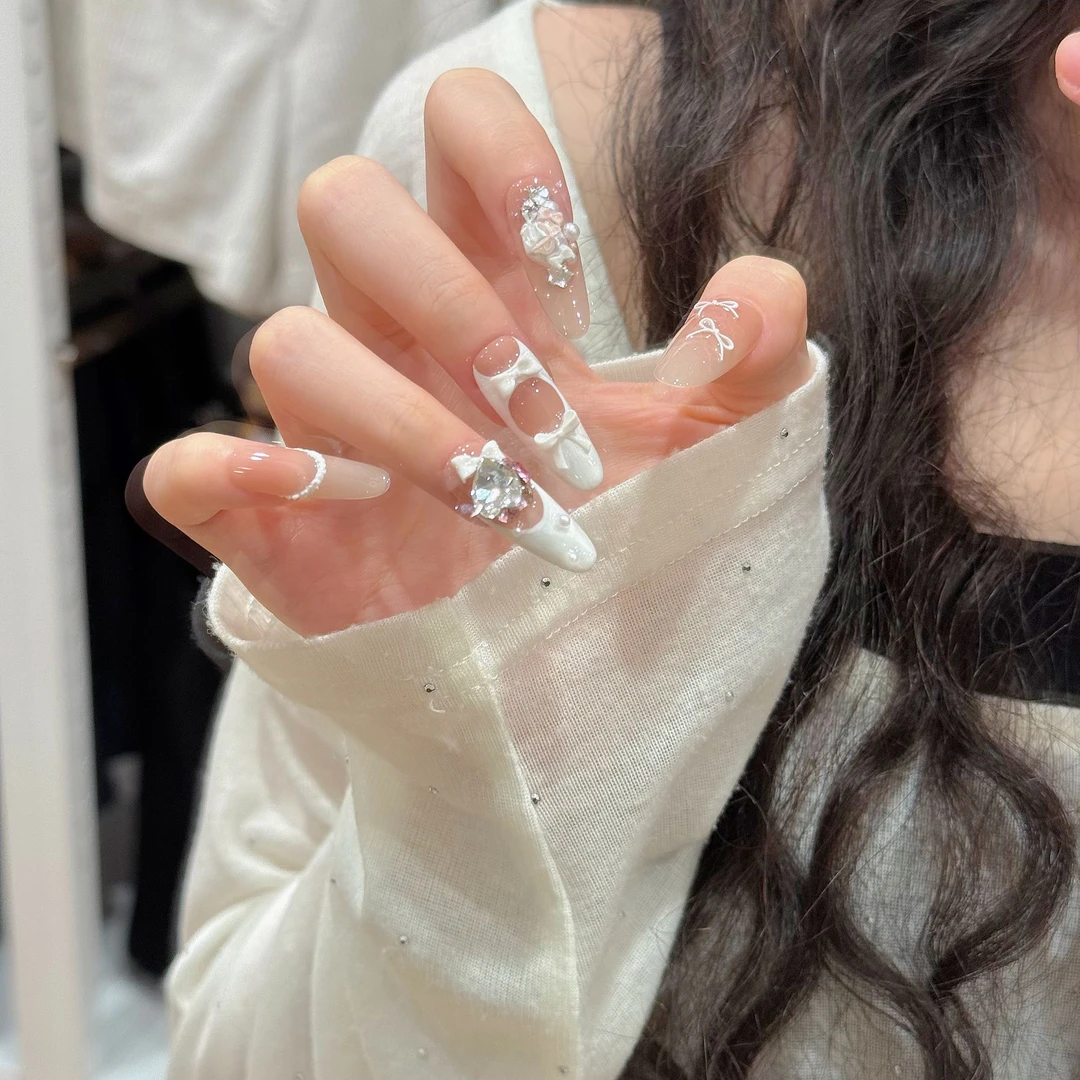 丹蜜琳  现货【与熊共舞】 模具款  纯手工轻奢高级订制 穿戴甲