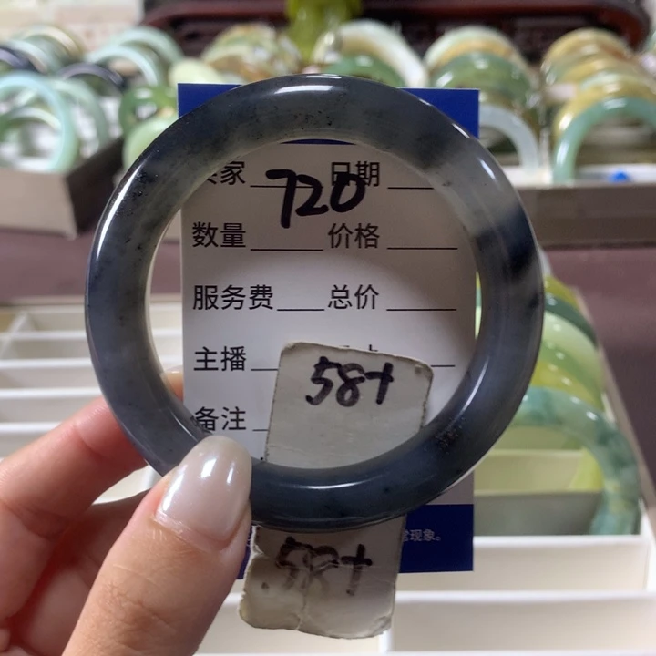 未镶嵌蛇纹石玉手镯720