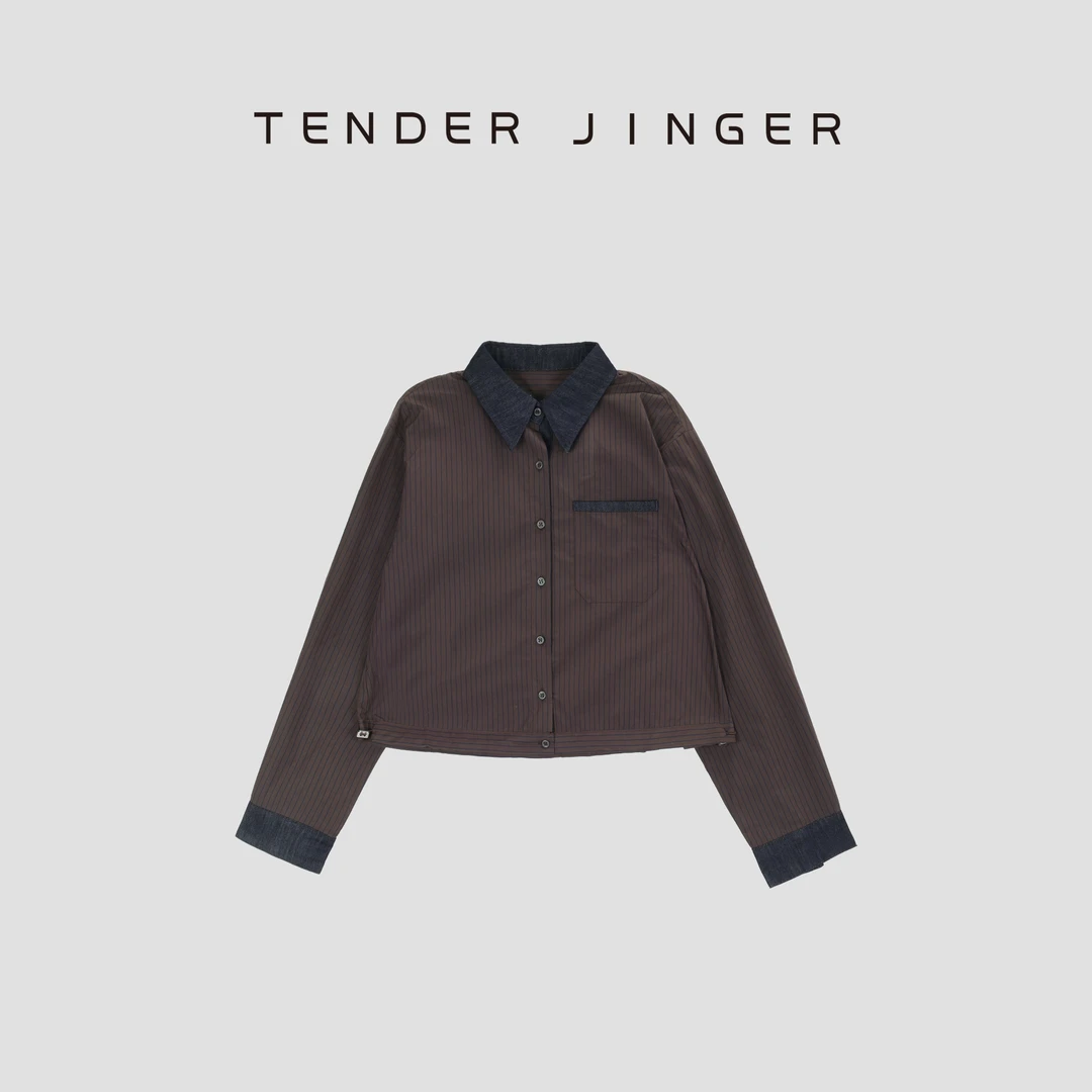 Tender Jinger翻领工装夹克外套T53SZS30768