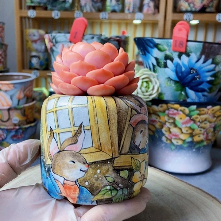 景德镇艺术手绘作品