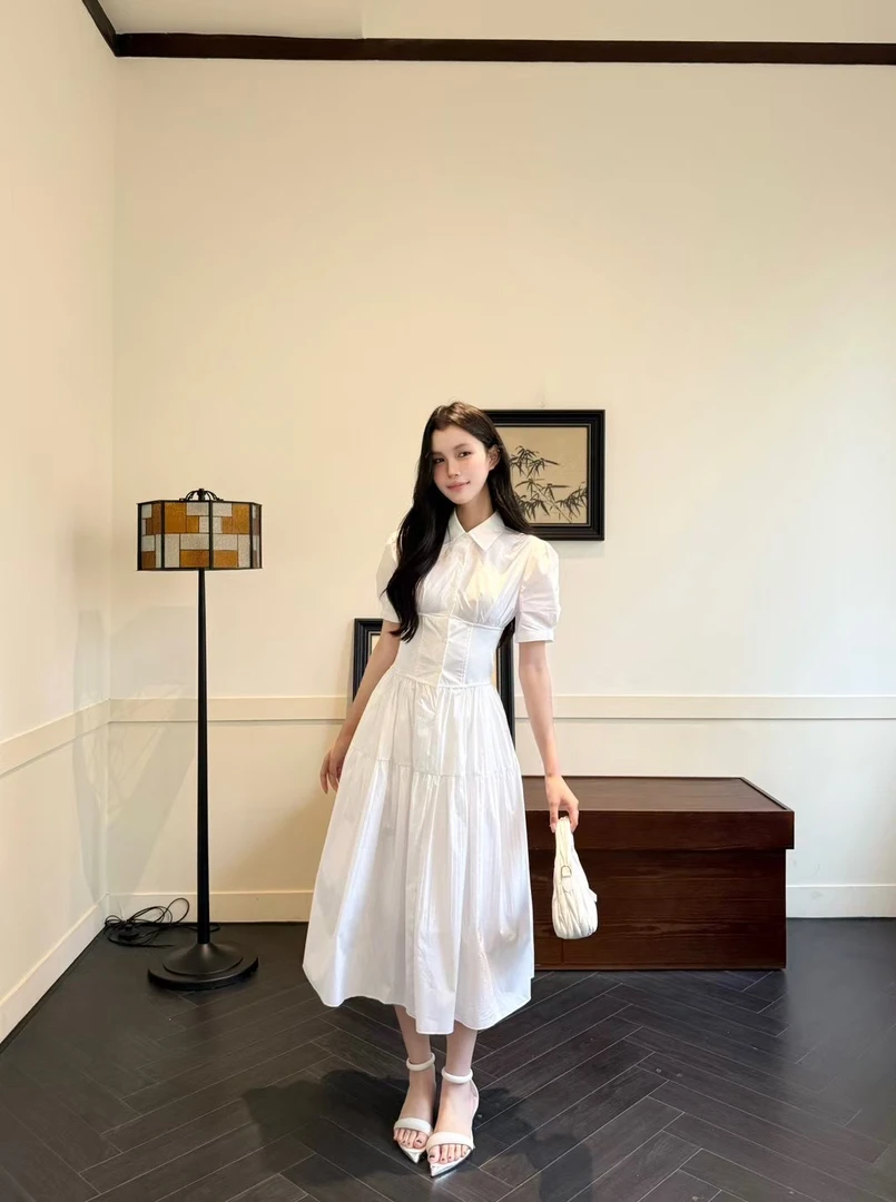 显瘦收腰女神连衣裙