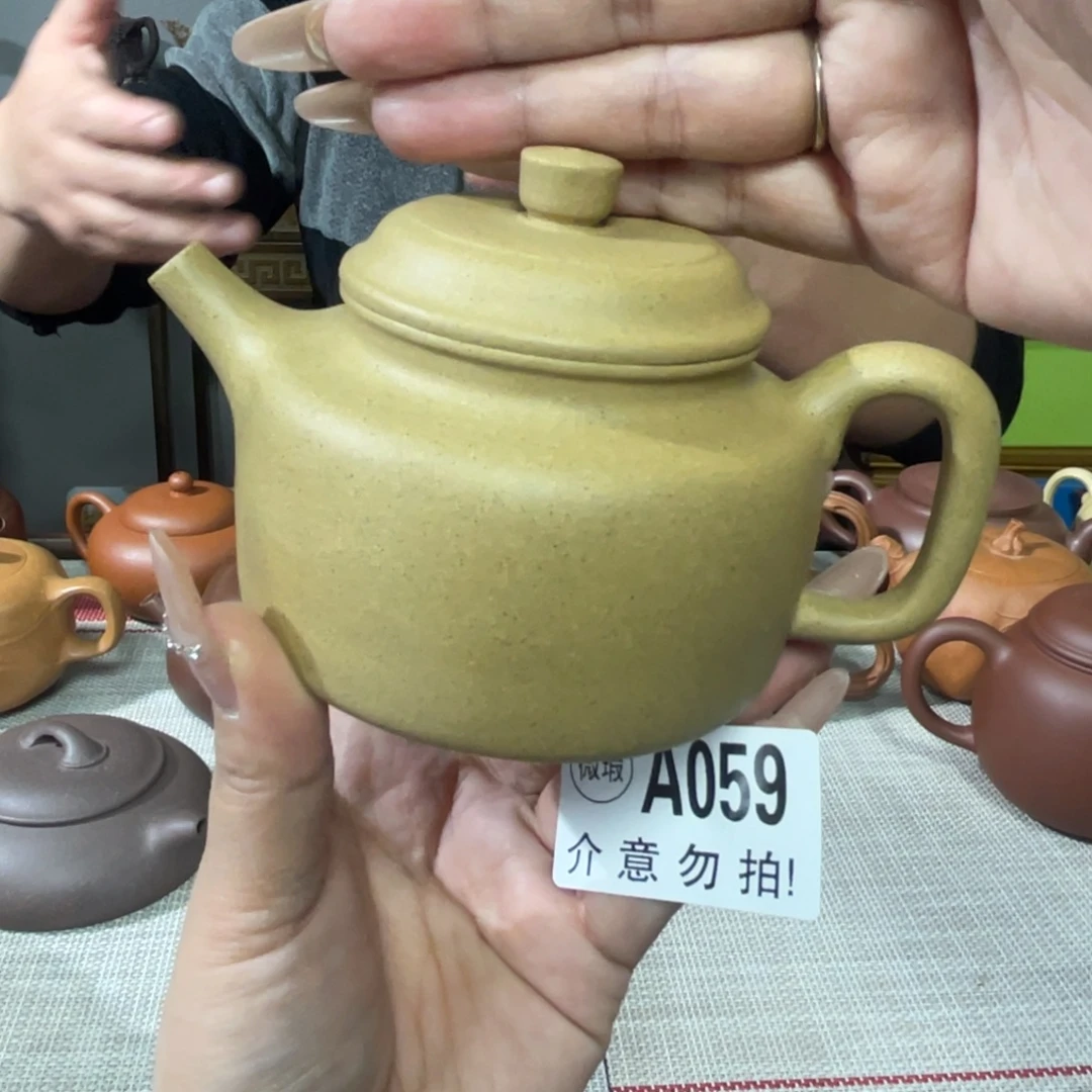 紫砂茶杯宜兴原矿紫砂精品手工