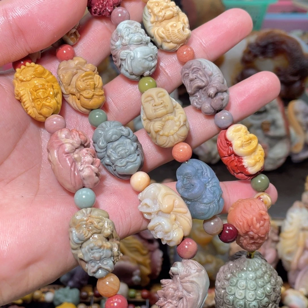 石英质玉未镶嵌手串