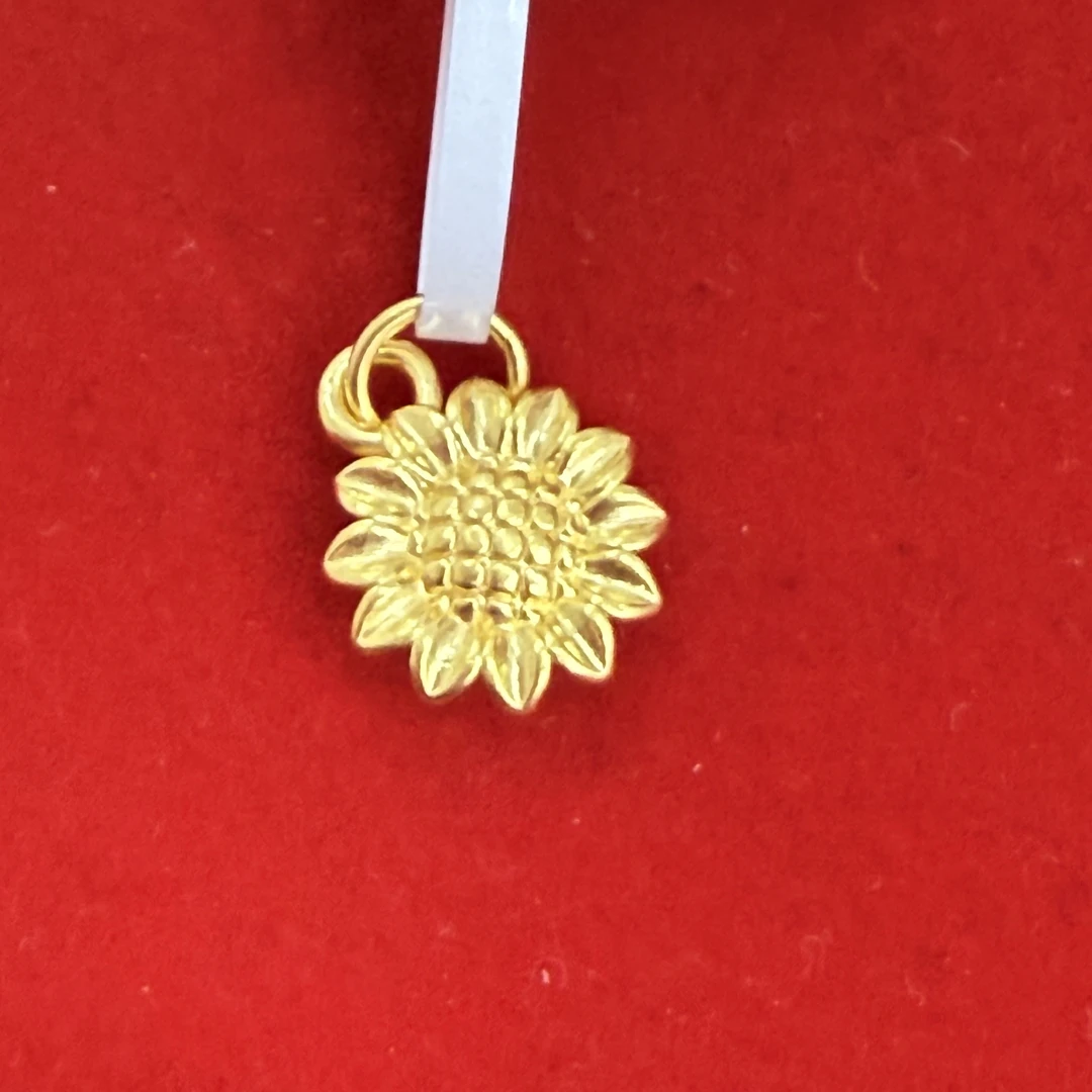 【莹莹专享】足金999  太阳花 ZP 0.25 纳金添喜