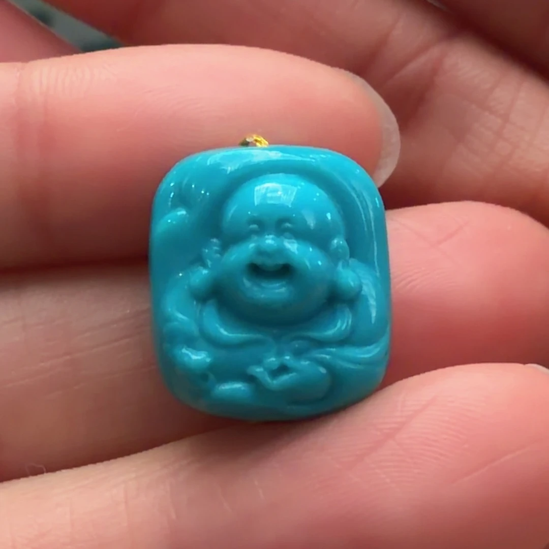 绿松石未镶嵌颈饰