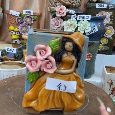 【闪购商品】红陶粗陶花盆