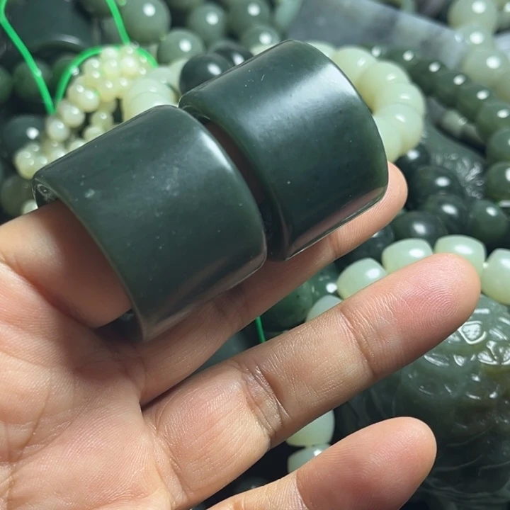 和田玉戒指未镶嵌22