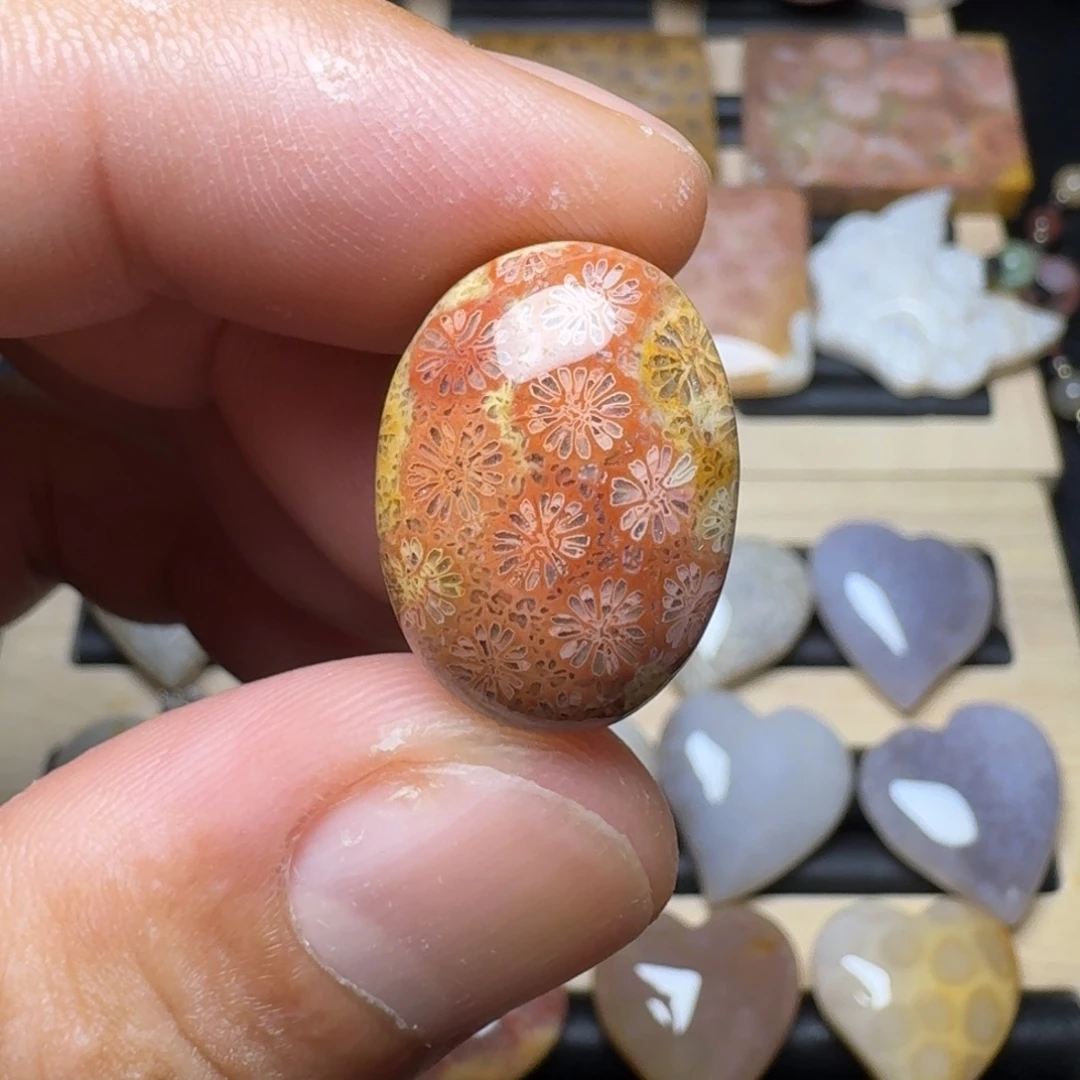 玉***虎硅化玉未镶嵌纯天然色有机玉石保真色皇冠头