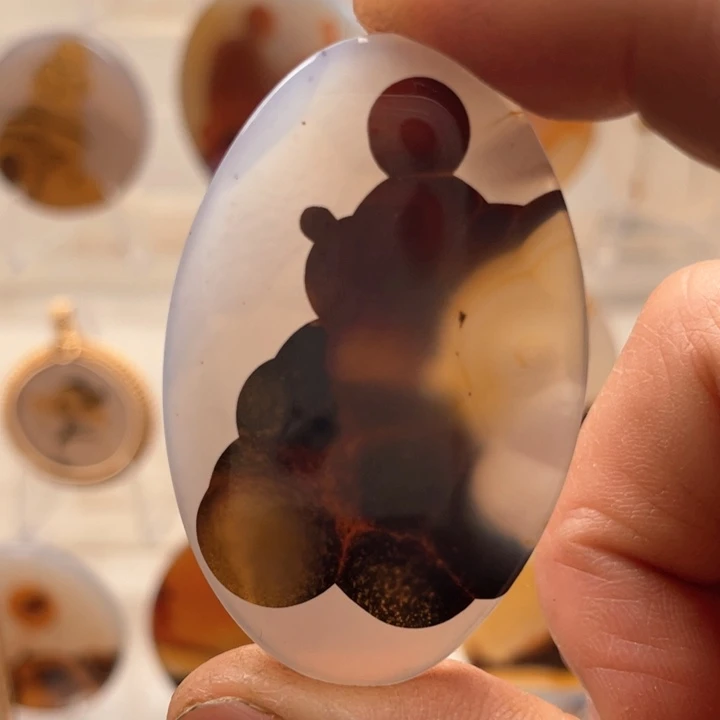 未镶嵌吊坠(不含链)玛瑙/玉髓