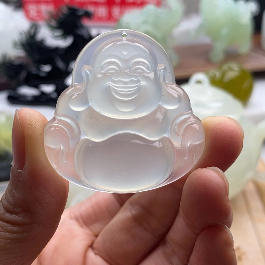 岫玉未镶嵌四大名玉挂件