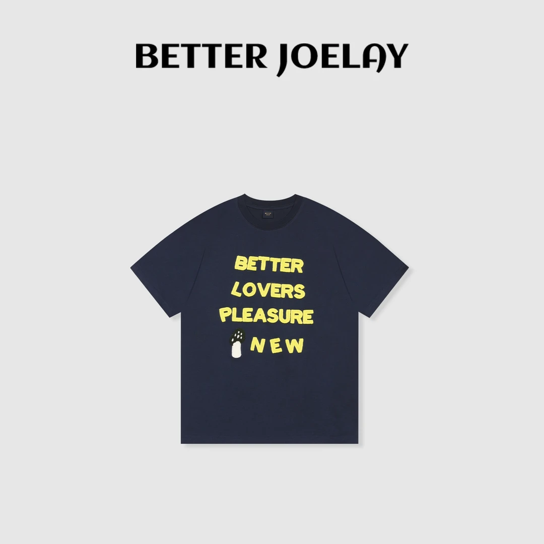BETTER JOELAY -大版【阴晴不定】百搭T恤短袖休闲经典圆领KH1691