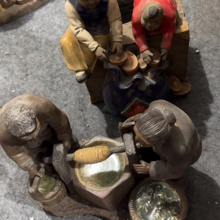 石湾摆件沙**洲石湾摆件，，，，