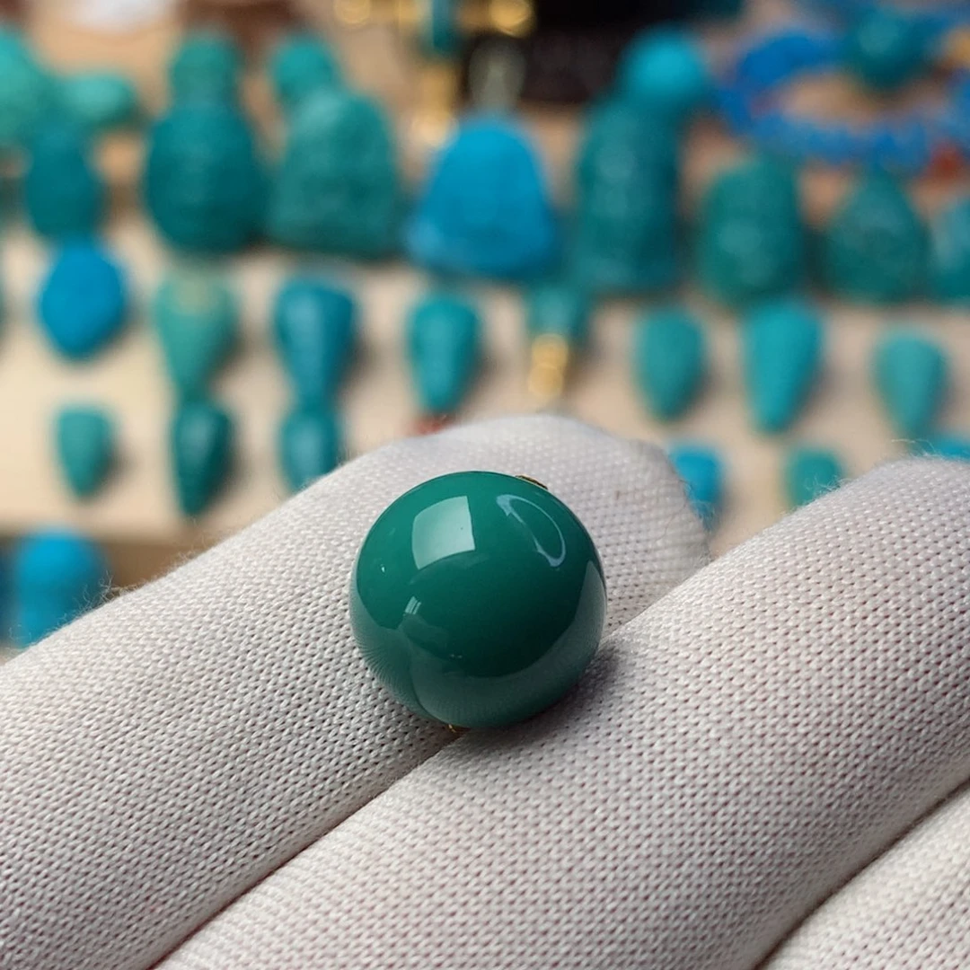 绿松石珠宝奇石未镶嵌