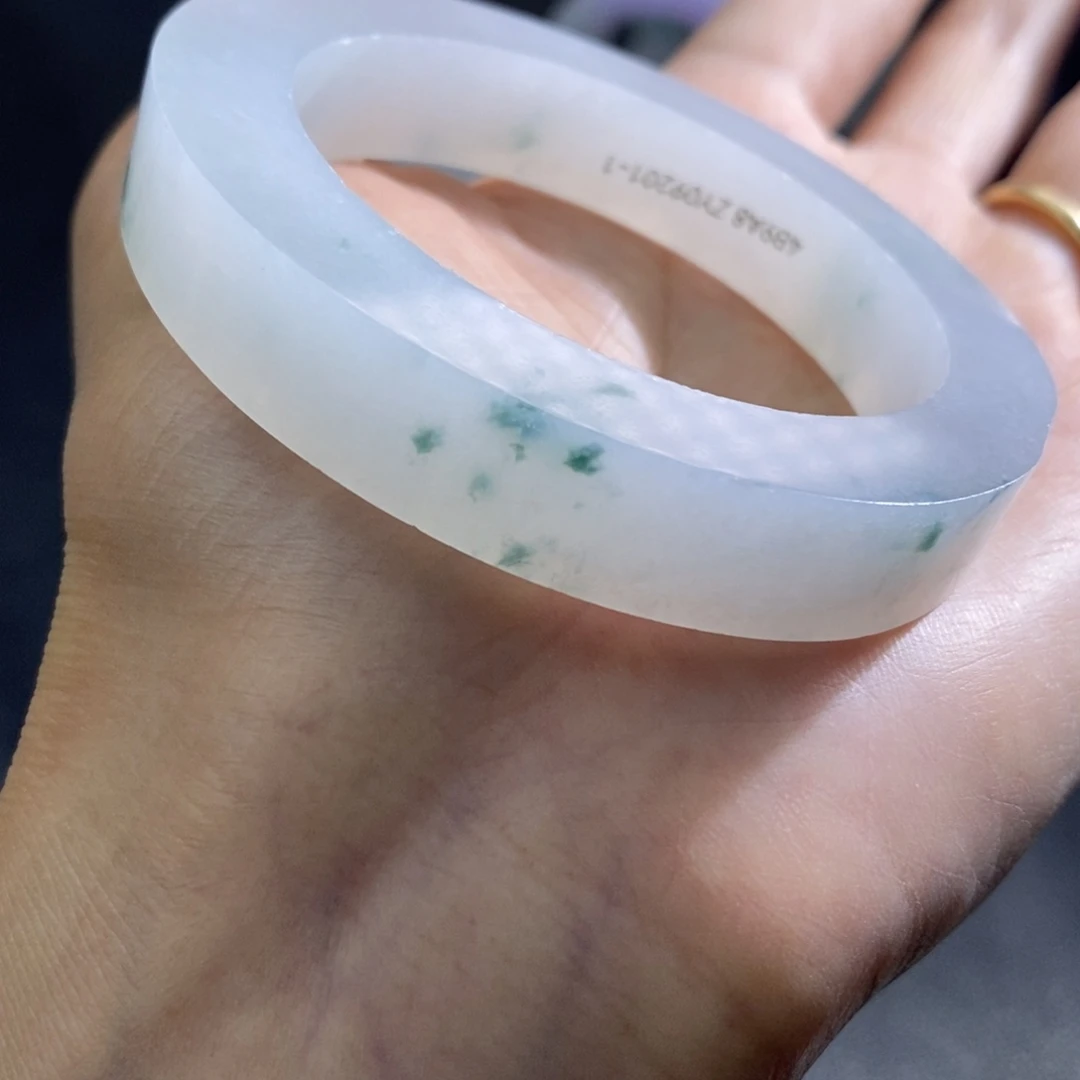 定制翡翠未镶嵌翡翠51-56贵妃高货瑕疵漏