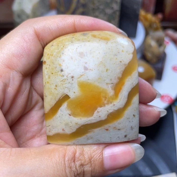 清***屋寿山石印石素章原石