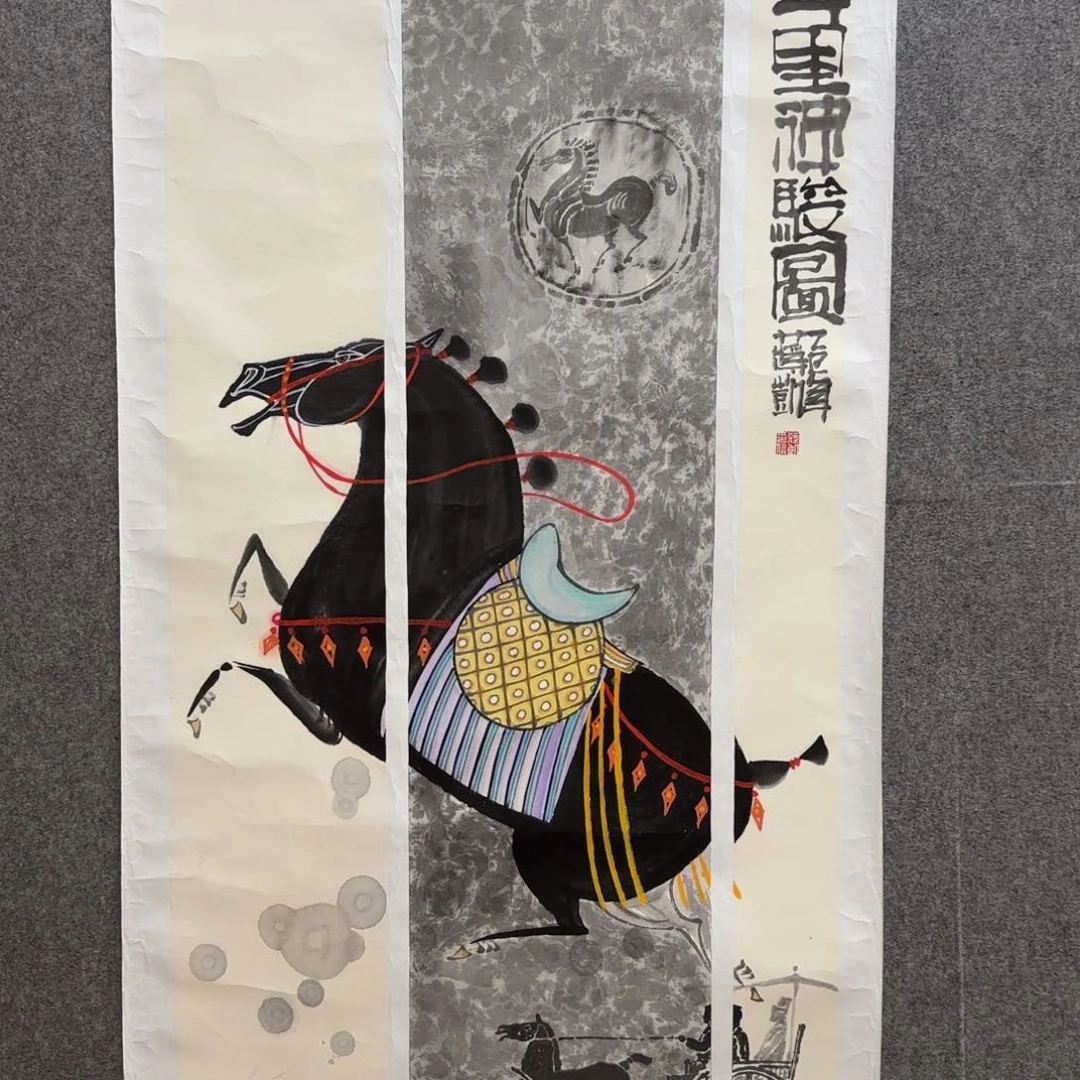 国画薇**心蒋凯老师手绘作品