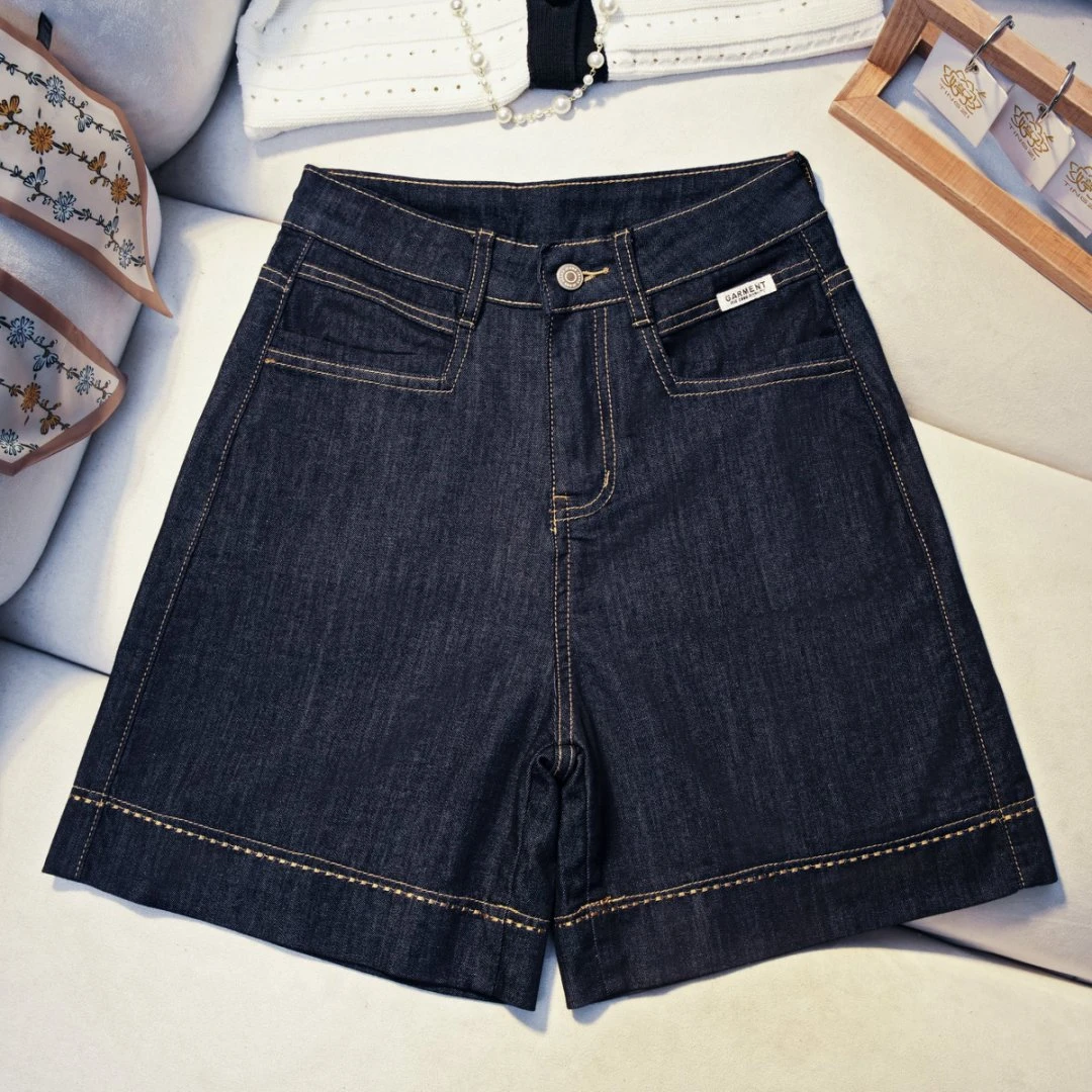 【现货+运费险】莱赛尔夏季薄款大码小个子梨形显瘦高腰A字版短裤女