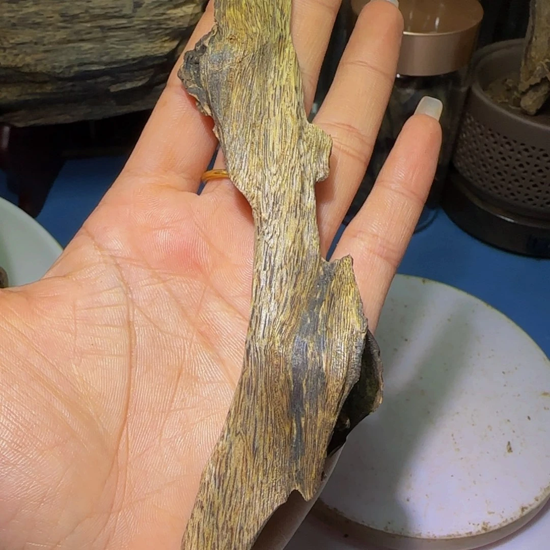 手把件沉香沉香奇楠天然野生树心油16克