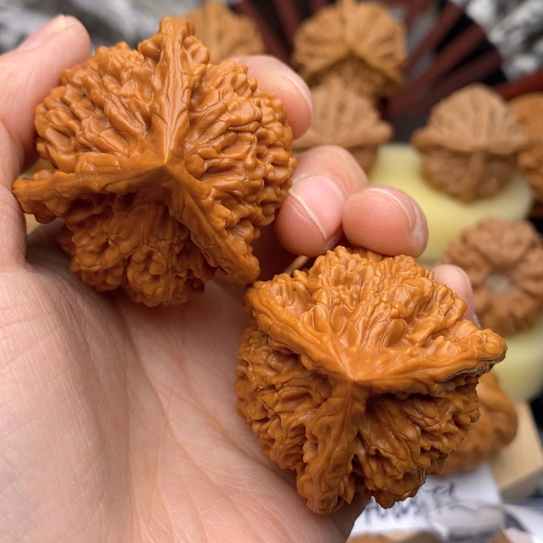 文玩核桃把件44全帽