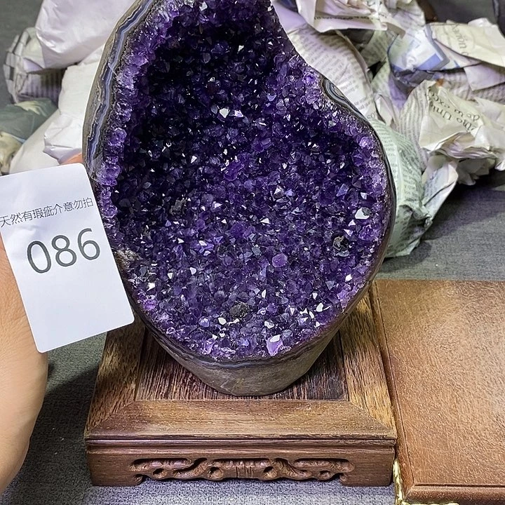 未镶嵌珠宝半成品紫晶