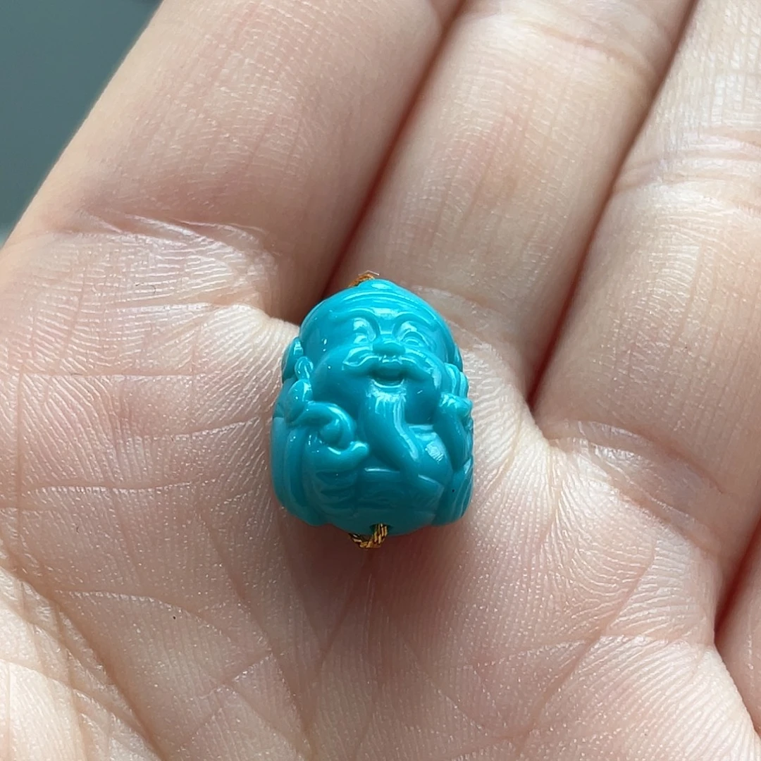 绿松石未镶嵌颈饰