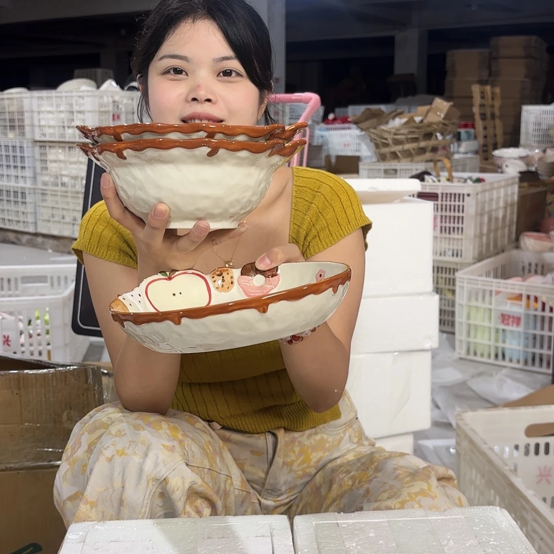 瓷微瑕陶瓷餐具釉下彩