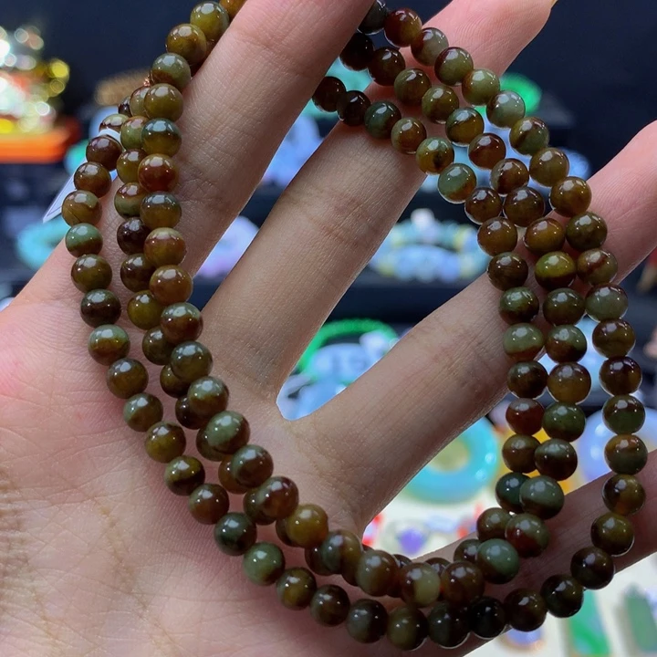 翡翠未镶嵌手链翡翠5