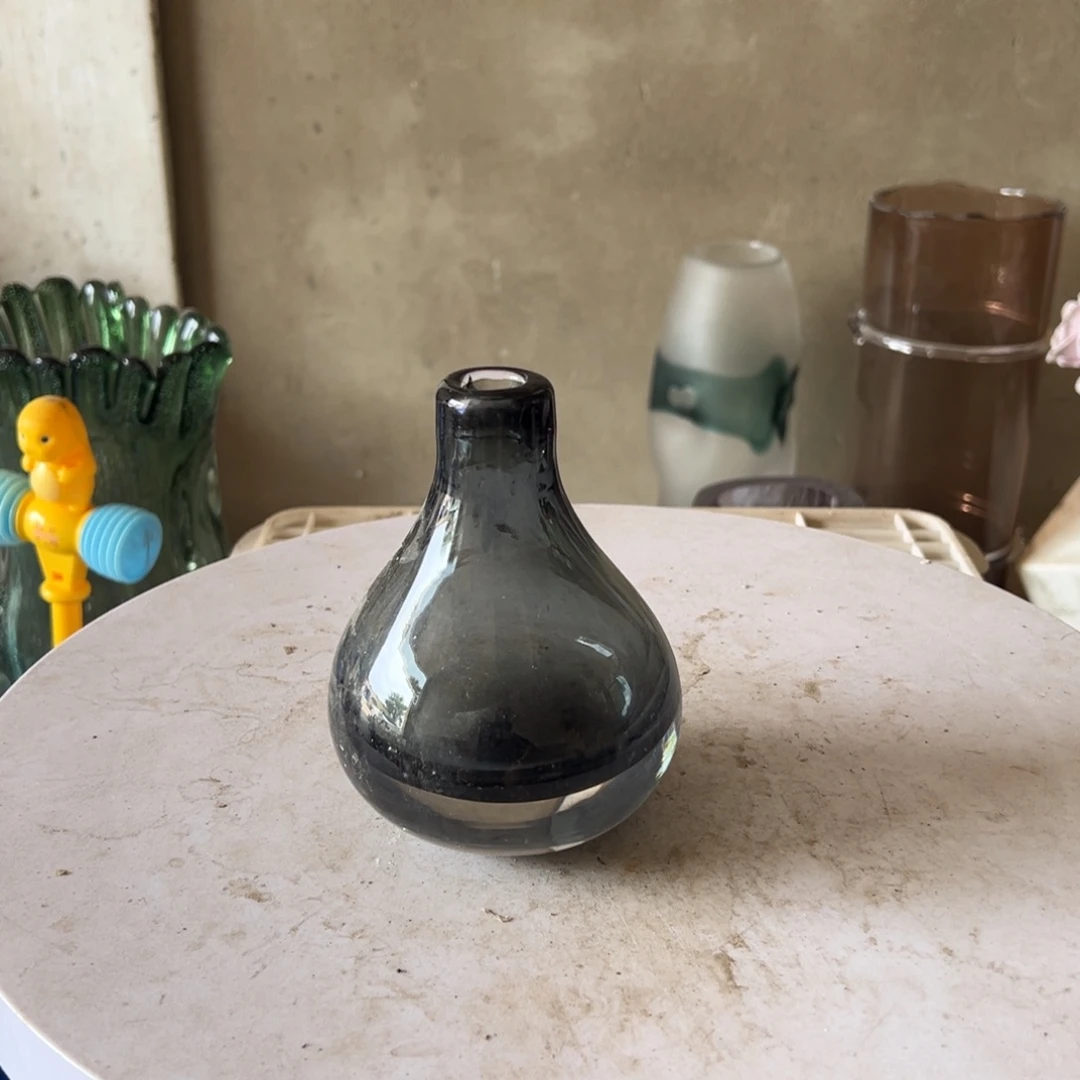 弘扬琉璃花器微瑕高度13