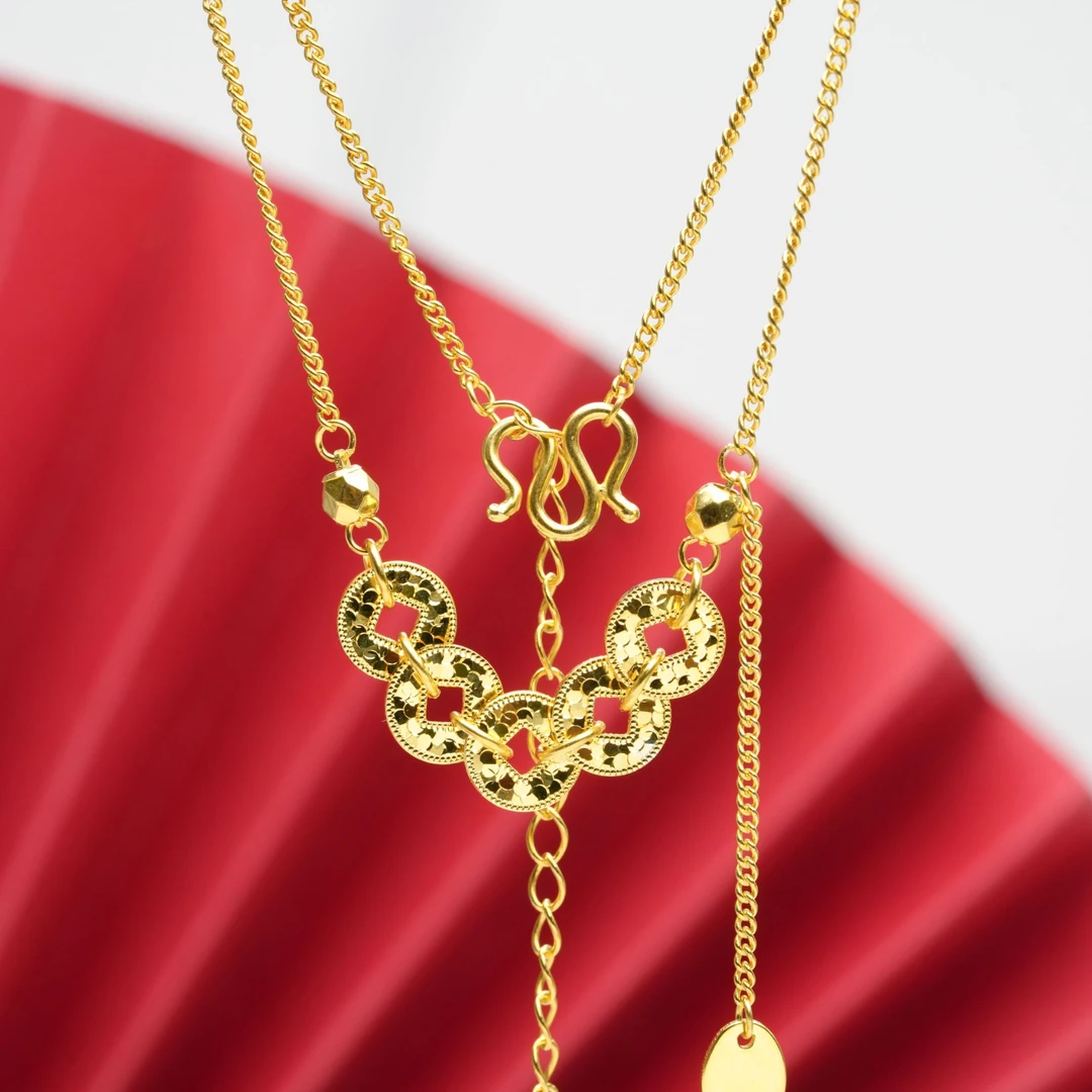 925银银制品 【小北严选】s925银套链【5个币】-DH90X381