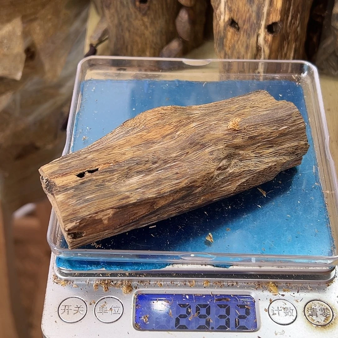 香料绿奇楠虫漏29克陆河