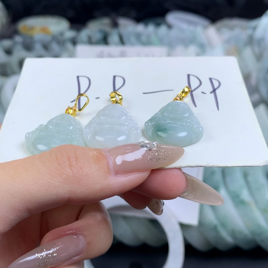 翡翠未镶嵌吊坠(不含链)多样性发一件