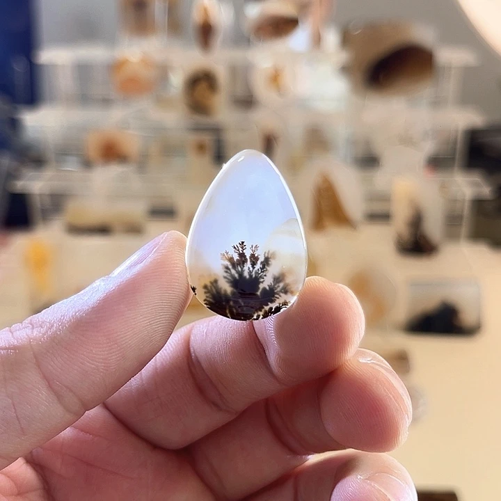 玛瑙/玉髓未镶嵌吊坠(不含链)