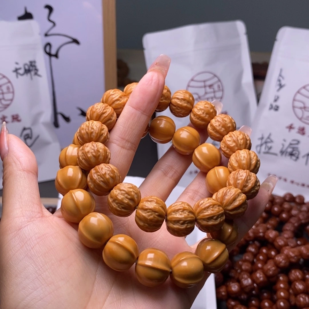 文玩核桃手串鲨鱼京八棱