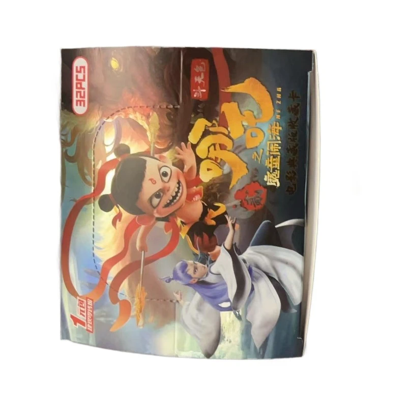 哪吒之魔童闹海卡片电影豪华版两元包整盒收藏卡牌敖丙周边批发