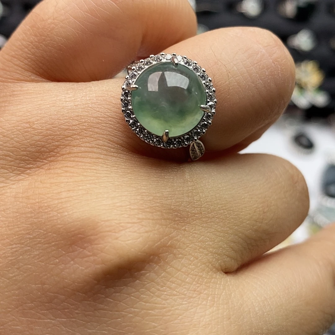 范***t翡翠未镶嵌戒指翡翠