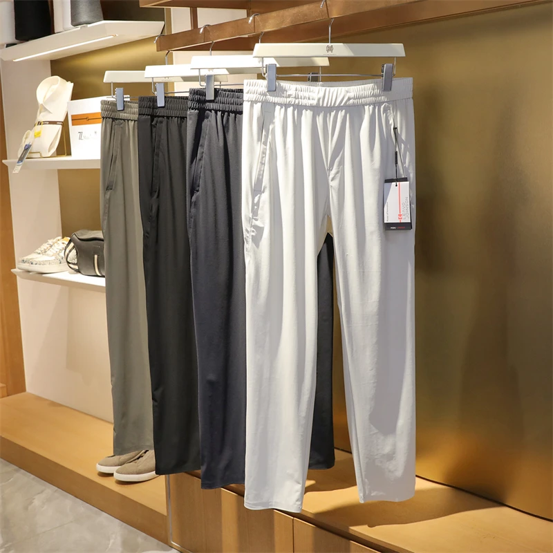 夏季男士机能风休闲裤户外运动轻量化速干透气百搭男款长裤30045