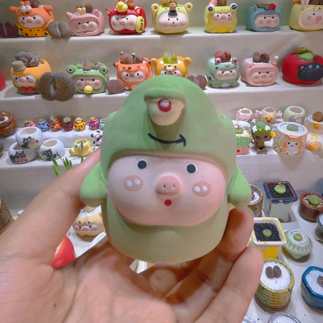 160纯手工制作重工盆盆