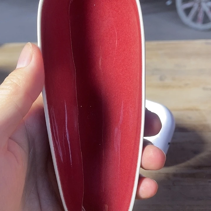 青花釉里红主人杯