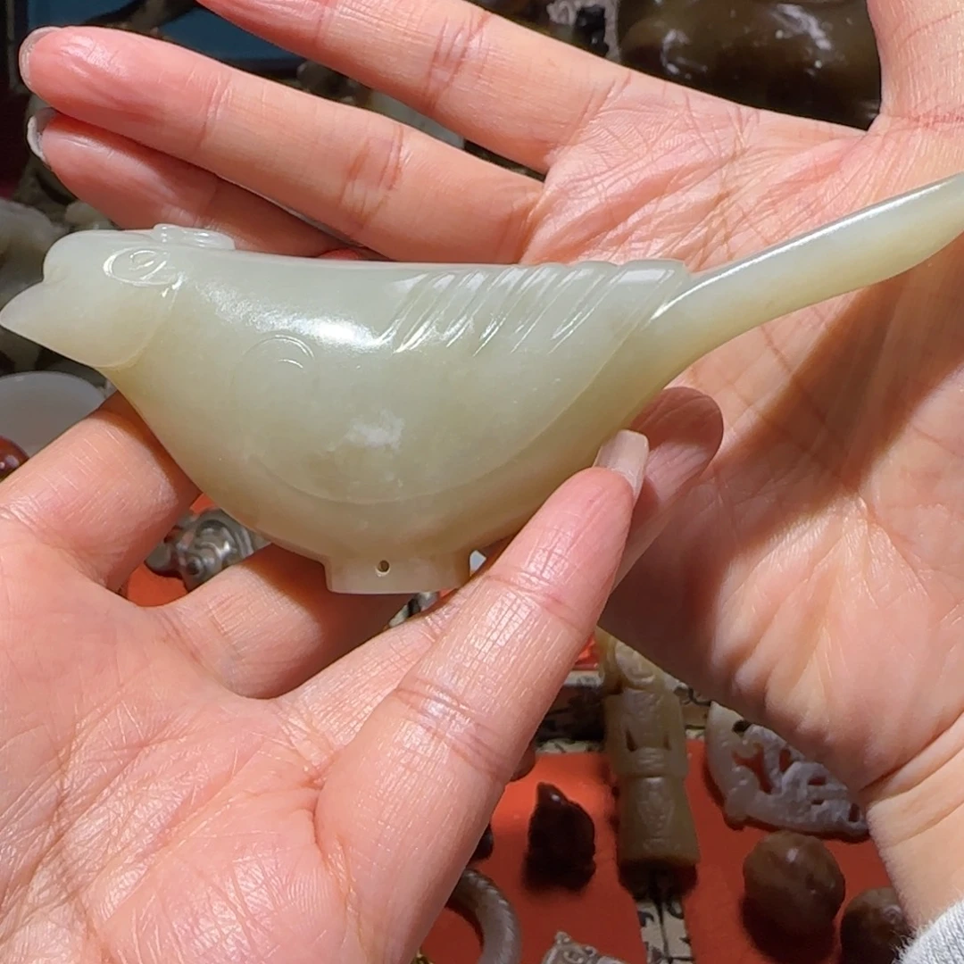 用***0和田玉未镶嵌挂件