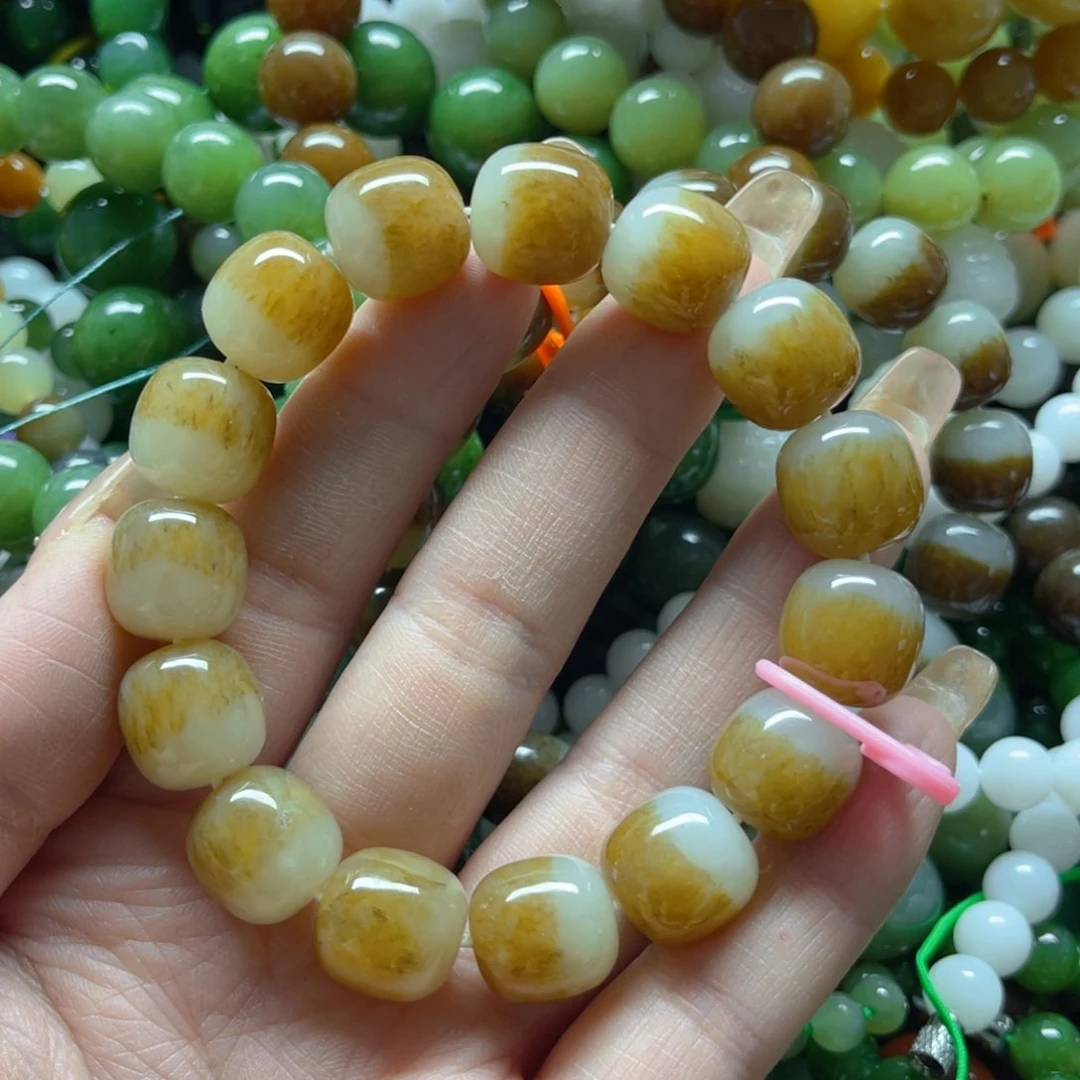 和田玉手串未镶嵌