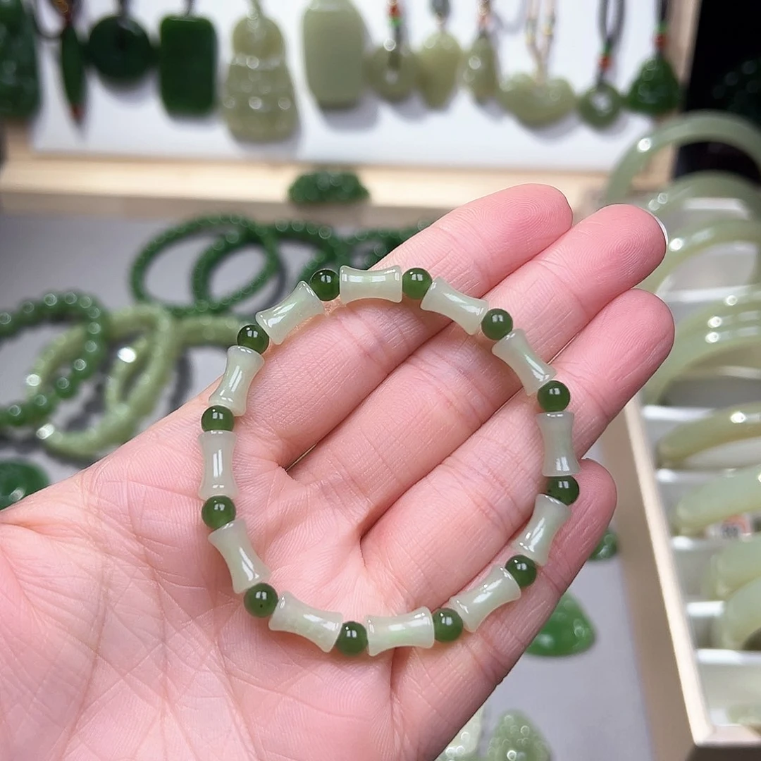 和田玉（糖玉）手链未镶嵌