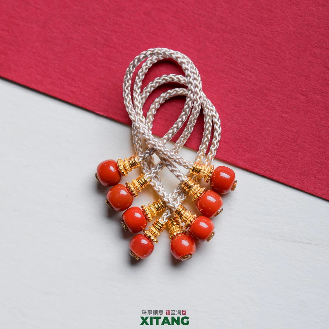 禧樘南红弟子珠【5.3mm】（多样性发货可发其一）