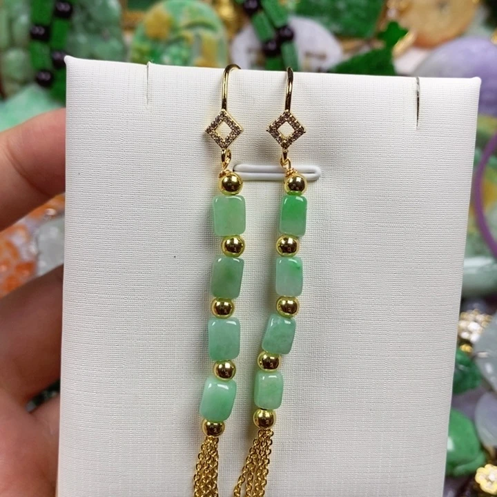 翡翠未镶嵌吊坠(赠链)微***A